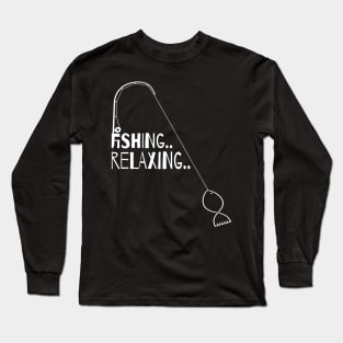 Fishing fisher design Long Sleeve T-Shirt